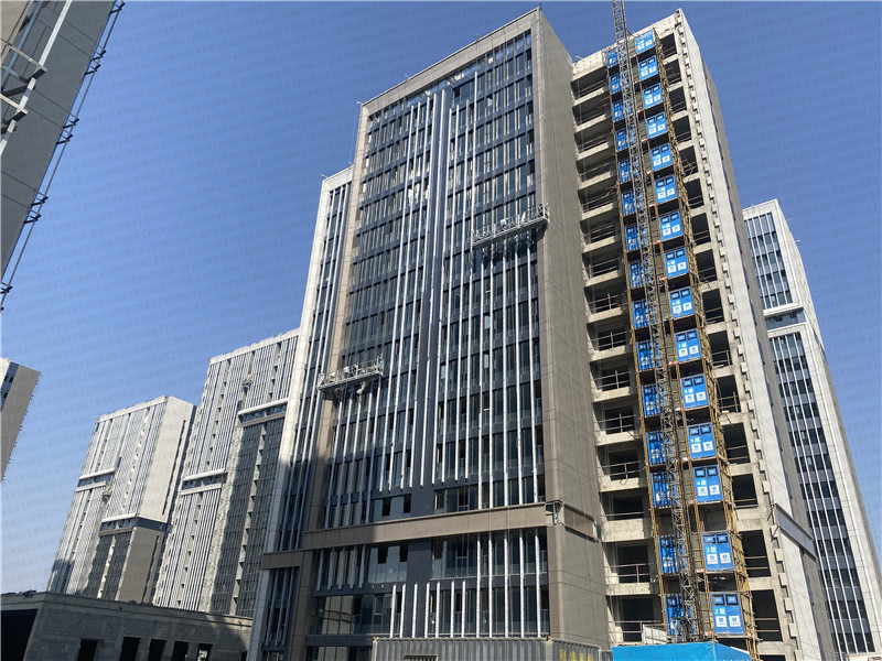 濟寧高新區(qū)國際人才港項目外立面工程